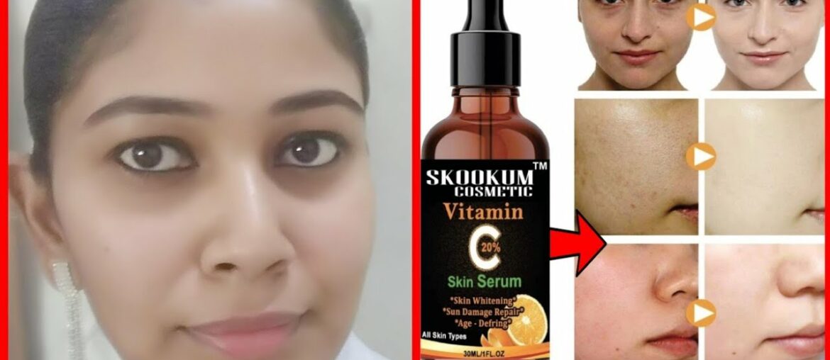 Skookum Cosmetic Vitamin C Skin Serum Review | Honest Review | Priya Golden Time's