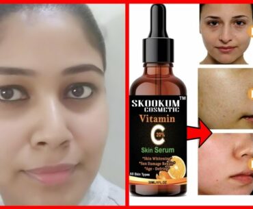 Skookum Cosmetic Vitamin C Skin Serum Review | Honest Review | Priya Golden Time's