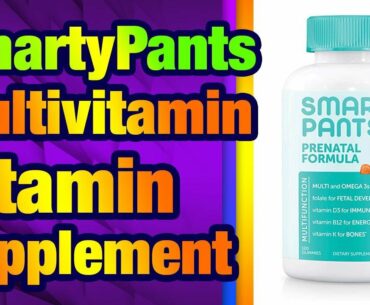 SmartyPants Prenatal Formula Daily Gummy Mul tivitamin: Vitamin C, D3, & Zinc for Immunity,