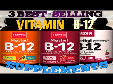 3 BEST SELLING VITAMIN B12 SUPPLEMENTS [2020]