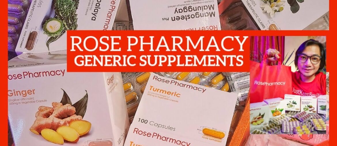 ROSE PHARMACY | GENERIC SUPPLEMENTS | DEFEND YOUR HEALTH | TheDentistIsOut | 2020 | CEBU