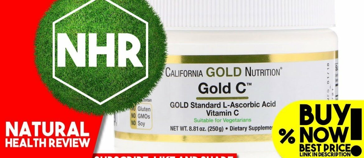 California Gold Nutrition, Gold C, Vitamin C, Ascorbic Acid, 8 81 oz 250 g