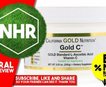 California Gold Nutrition, Gold C, Vitamin C, Ascorbic Acid, 8 81 oz 250 g