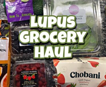 Lupus Foods Grocery Haul | Best Foods For Lupus (Benefits Explained)