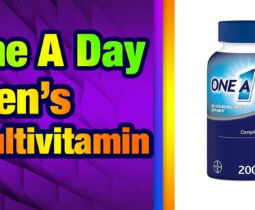 One A Day Men’s Multivitamin, Supplement with  Vitamin A, Vitamin C, Vitamin D, Vitamin E a