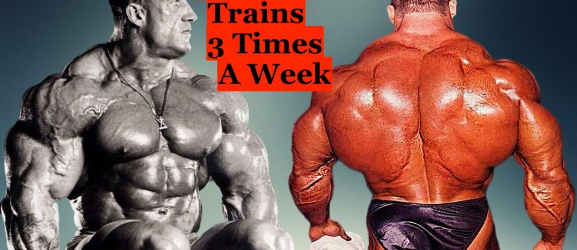 Mike O'Hearn -Dorian Yates Train 3 Times A Week | Supplements For The Beginners