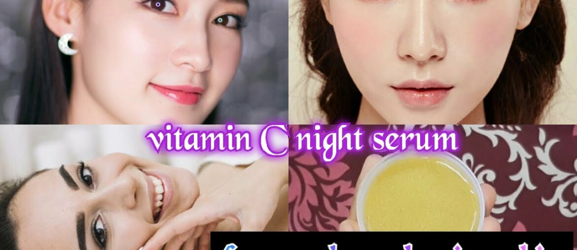 How to make vitamin c serum for face/spotless glowing skin/How to kake vitamin c serum at home