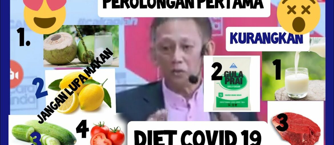 Diet covid 19 || pertolongan pertama positif covid