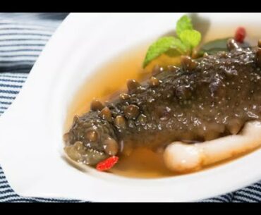 How to clean and prepare the Sea Cucumber -- Mandarin