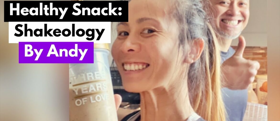 Post Workout Shakeology || Healthy Snack