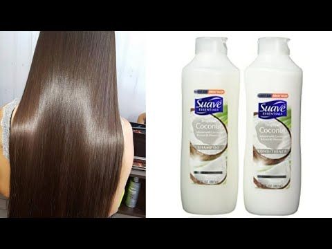 suave shampoo,  shampoo with coconut extract e vitamin E