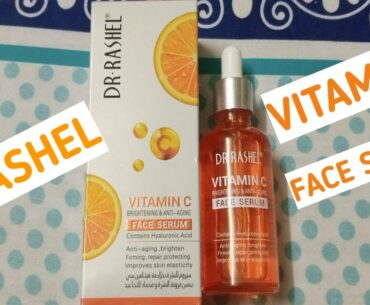 Dr.RASHEL VITAMIN C SERUM ||Best serum for oily skin Review by HudaTalks