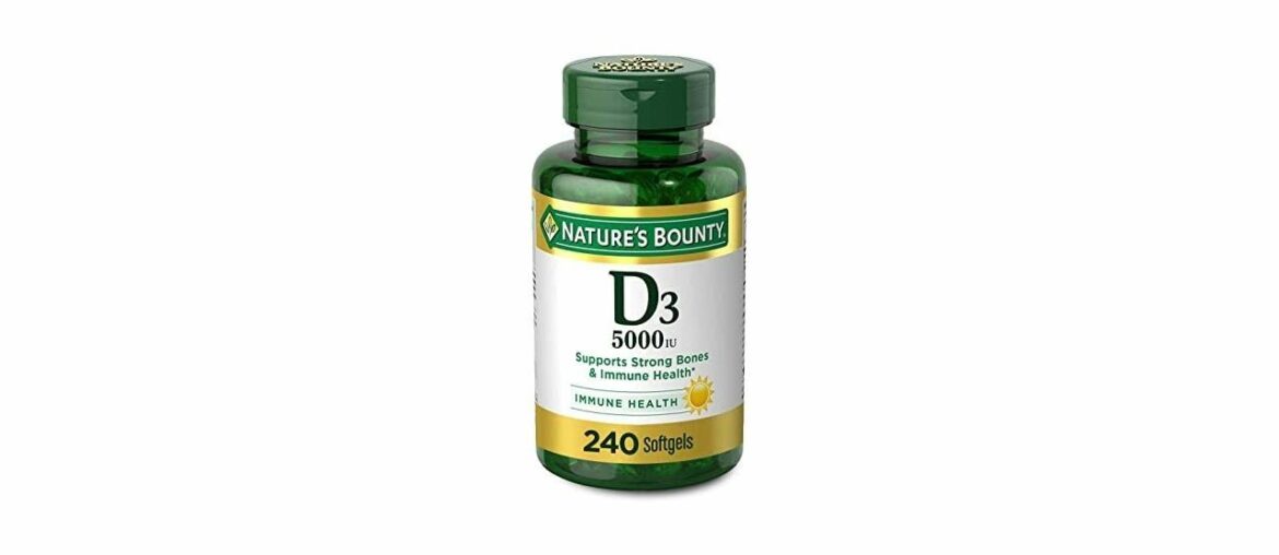 Vitamin D3 by Nature’s Bounty for Immune Support. Vitamin D Provides Immune Support and Promotes He