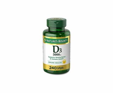Vitamin D3 by Nature’s Bounty for Immune Support. Vitamin D Provides Immune Support and Promotes He