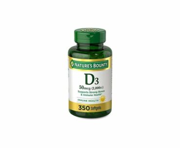 Vitamin D by Nature’s Bounty for Immune Support. Vitamin D Provides Immune Support and Promotes Hea