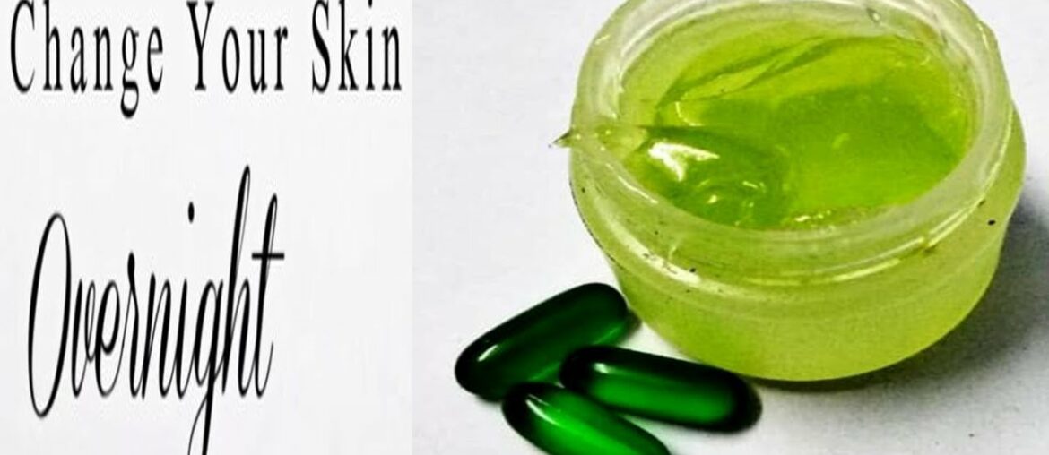 Anti-aging Vitamin E Night Cream To Remove Wrinkles \ Vitamin E Face Serum