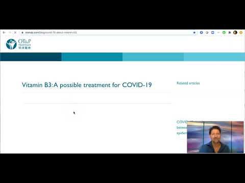 Is Vitamin B3 (Nicotinamide) Essential for Health in the Covid-19 Age?