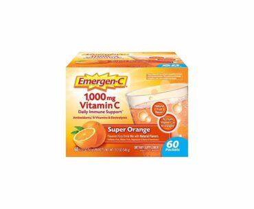 Emergen-C 1000mg Vitamin C Powder, with Antioxidants, B Vitamins and Electrolytes, Vitamin C Supple