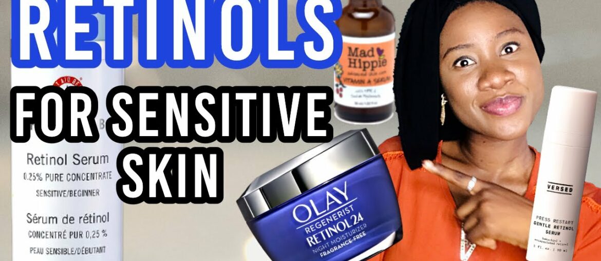 THE BEST RETINOLS FOR SENSITIVE SKIN, HYPERPIGMENTATION & DARK SPOTS.