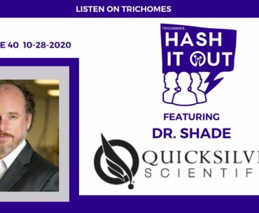 EVIDENCE-BASED APPROACH TO WELLNESS - HASH IT OUT W/ DR. CHRIS SHADE OF QUICKSILVER SCIENTIFIC