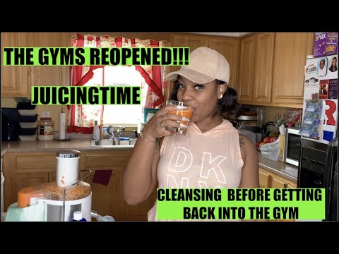 How We Gym|Juicing Time| I decided to Cleanse Before Getting Back Into The Gym