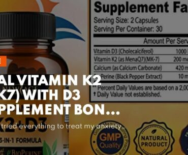 Discount Price Vitamin K2 (MK7) with D3 Supplement Bone and Heart Health Non-GMO Formula 5000 I...