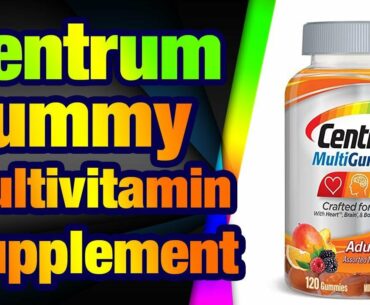 Centrum MultiGummies Gummy Multivitamin for Adults 50 Plus, Multivitamin/Multimineral Supp