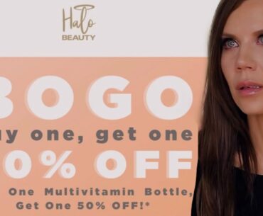 TATI WESTBROOK HALO BEAUTY BOGO SALE ON VITAMINS