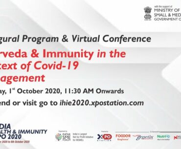 Virtual Conference on "Ayurveda & Immunity in the Context of Covid-19 Management"