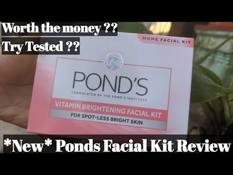 *NEW*POND'S VITAMIN BRIGHTENING FACIAL KIT REVIEW | APPLIED AND TESTED | BEST HOME FACIAL KIT ????