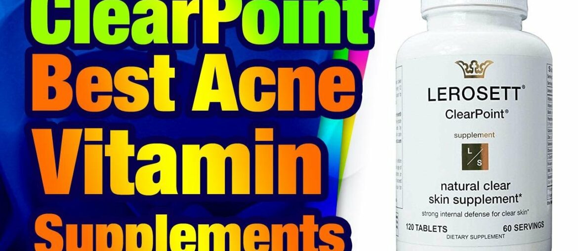 ClearPoint Best Acne Vitamin Supplements for  Teens & Adults | Clears Hormonal & Cystic Acn