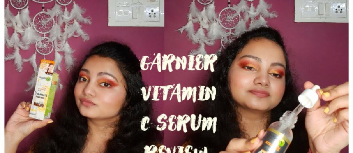 Garnier vitamin c serum REVIEW || HONEST REVIEW || DIWALOG DAY 7 || PINK BLUSH