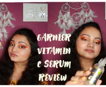 Garnier vitamin c serum REVIEW || HONEST REVIEW || DIWALOG DAY 7 || PINK BLUSH
