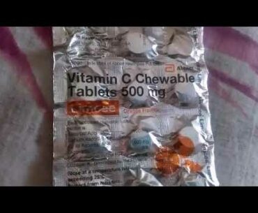 Immunity booster Vitamin C tablet