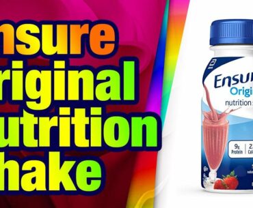 Ensure Original Nutrition Shake With 9g of Prote in, Meal Replacement Shakes, Strawberry, 8