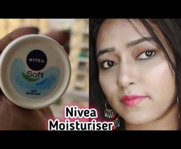 Nivea soft light moisturizer berry blossom with vitamin e & jojoba oil review & demo|#stylewithreetu