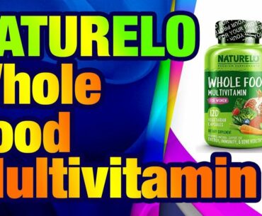 NATURELO Whole Food Multivitamin for Women - Natural Vitamins, Minerals, Raw Organic Extra