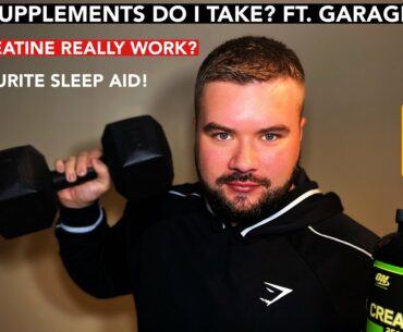 Does CREATINE Work? | My Supplement Routine | Second Lockdown Garage Gains | Fitness Journey Update!