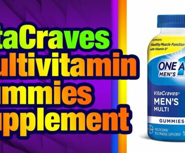 One A Day Men’s VitaCraves Multivitamin Gummies, Supplement with Vitamin A, Vitamin C, Vit