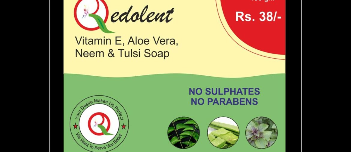 Redolent Vitamin E, Aloe Vera, Neem & Tulsi Soap