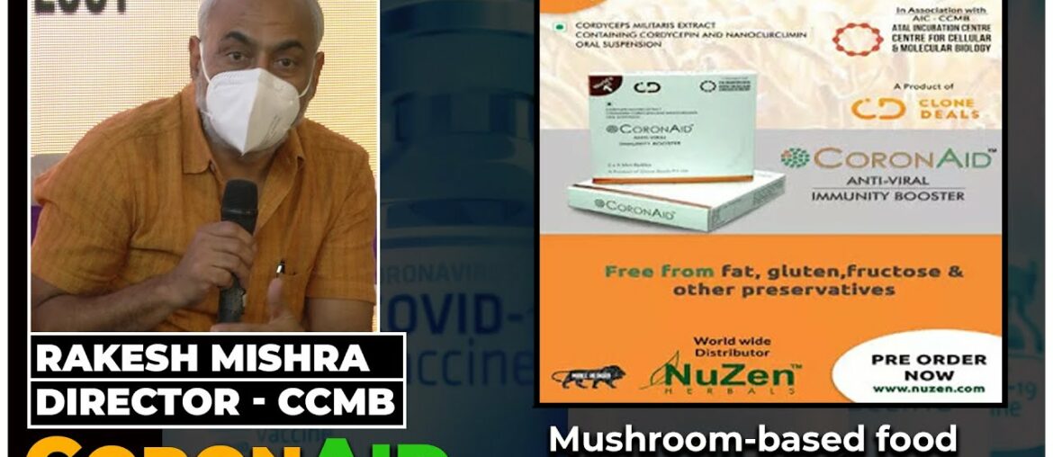 Rakesh Mishra on 'Coronoid - Immunity Booster' | Director CCMB | Hybiz Tv