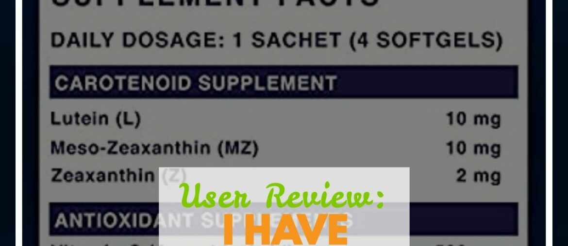 User Review: MacuHealth PLUS+ Eye Vitamins Supplement for Adults (90 Days Supply) AREDS2 Based...