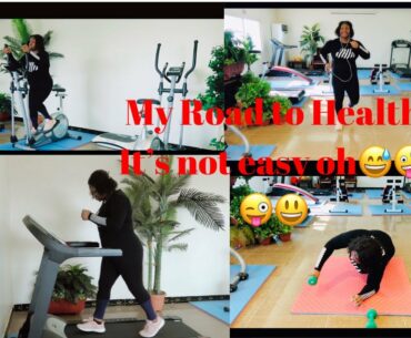 My Exercise Routine | Road To Health | Weight Loss Journey | Healthy Lifestyle #weightloss #exercise