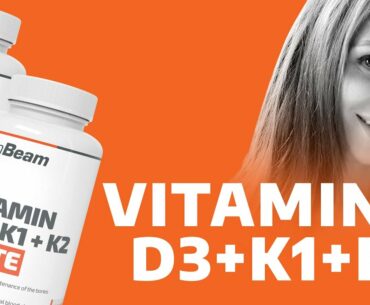 Recenzie l Vitamina D3 K1 K2 Forte l GymBeam