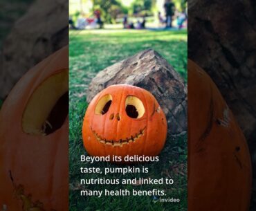 9 Impressive Nutritional Health Benefits of Pumpkin #shorts