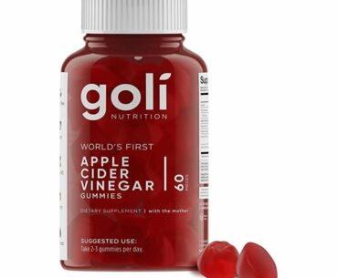 World's First Apple Cider Vinegar Gummy Vitamins by Goli Nutrition - Immunity & Detox - (1 Pack, 60