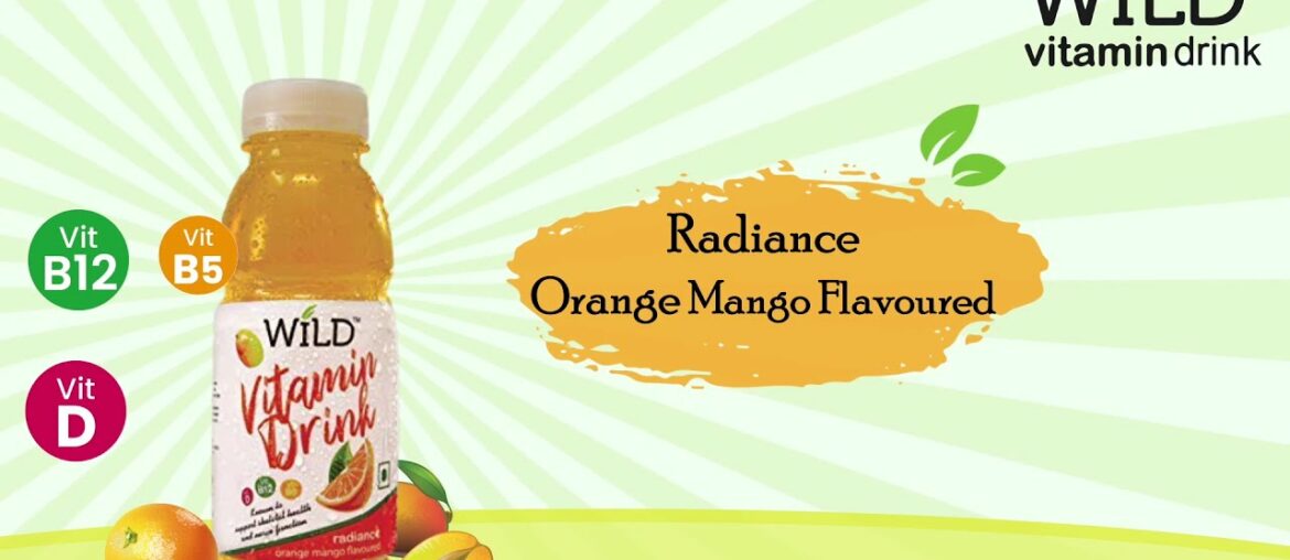 Vitamin Drink orange mango flavoured (WildVitDrink )