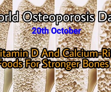 World osteoporosis Day 20th Oct 2020