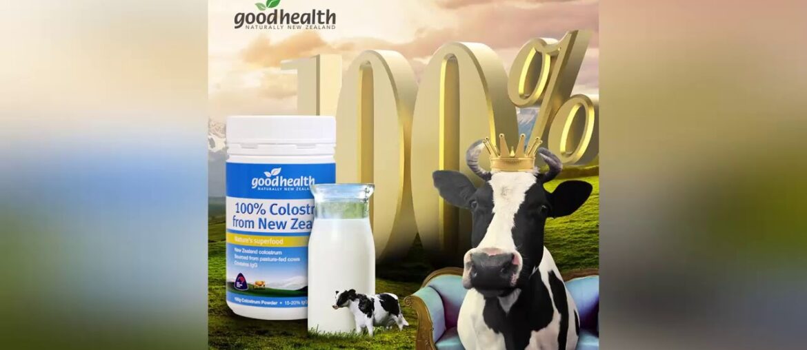 Best, NewZealand GOOD HEALTH 100%Pure Colostrum Powder Protein Vitamins Minerals IgG antibody Diges