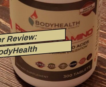 User Review: BodyHealth PerfectAmino (300 Tablets) 8 Essential Amino Acids Supplements with BCA...